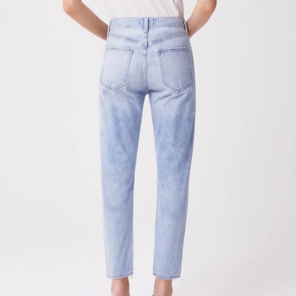 AGOLDE Riley High-waisted Cropped Jeans - Picture 4 of 11